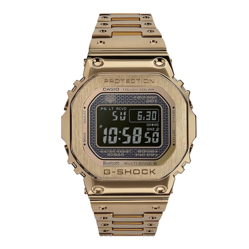 G-Shock GMW-B5000GD-9ER Men's Metal Gold-Tone Bracelet Watch