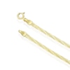 Thumbnail Image 3 of 9ct Yellow Gold 7.5" Flat Braided Chain Bracelet