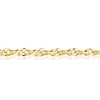 Thumbnail Image 2 of 9ct Yellow Gold 7.5" Textured Link Bracelet