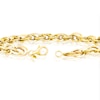 Thumbnail Image 3 of 9ct Yellow Gold 7.5" Textured Link Bracelet
