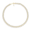 Thumbnail Image 2 of Silver & Gold Plated Two Tone 17+1" Link Necklace