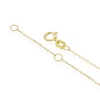 Thumbnail Image 3 of 9ct Yellow Gold & Cubic Zirconia Open Circle Pendant