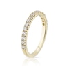Thumbnail Image 2 of 9ct Yellow Gold & Cubic Zirconia Eternity Ring