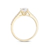 Thumbnail Image 3 of 9ct Yellow Gold & Cubic Zirconia Solitaire Ring