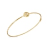 Thumbnail Image 1 of 9ct Yellow Gold Diamond Cut Circle Bangle