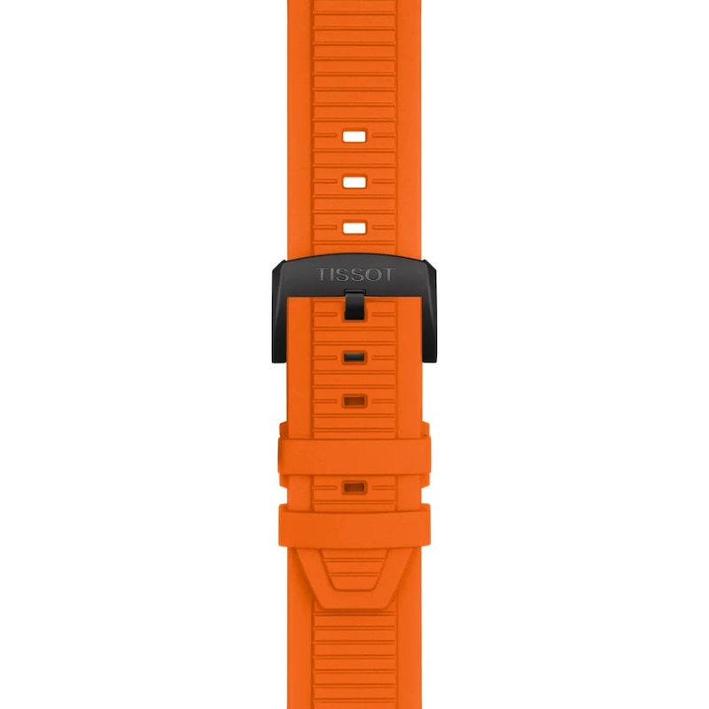 Main Image 4 of Tissot T-Race Men's Chronograph Orange Strap Watch