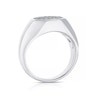 Thumbnail Image 3 of Sterling Silver & Black Cubic Zirconia Signet Ring