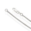 Thumbnail Image 3 of Sterling Silver & Black Spinel Woven Edge Cross Shaped Pendant