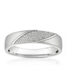 Thumbnail Image 1 of Sterling Silver Cubic Zirconia Matte & Polished Ring