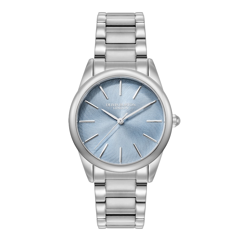 Main Image 1 of Olivia Burton Intensity 34mm  Sky Blue Dial  & Stainless Steel Watch