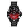 Thumbnail Image 1 of Tissot Seastar 40mm Red Dial & PVD Black Bracelet Watch