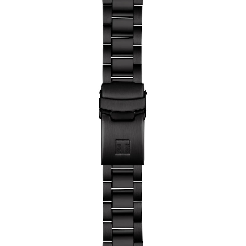 Main Image 4 of Tissot Seastar 40mm Red Dial & PVD Black Bracelet Watch