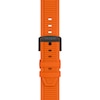 Thumbnail Image 4 of Tissot T-Race Chronograph PVD & Silicone Orange Strap Watch