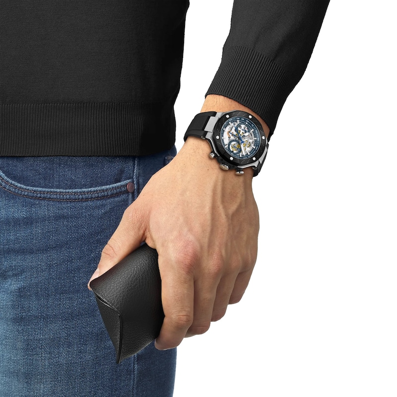 Main Image 5 of Tissot T-Race MotoGP Automatic Chronograph Limited Edition Silicone Strap Watch