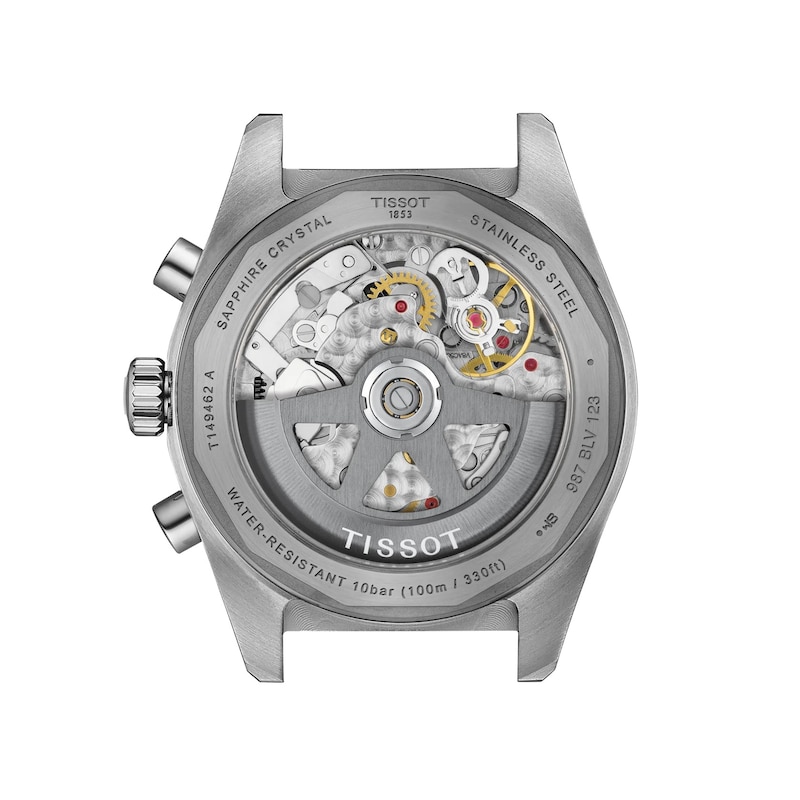 Main Image 3 of Tissot PR516 Automatic Chronograph White Dial & Stainless Steel Watch