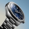 Thumbnail Image 7 of Tissot PRC100 39mm Solar Blue Dial & Stainless Steel Watch