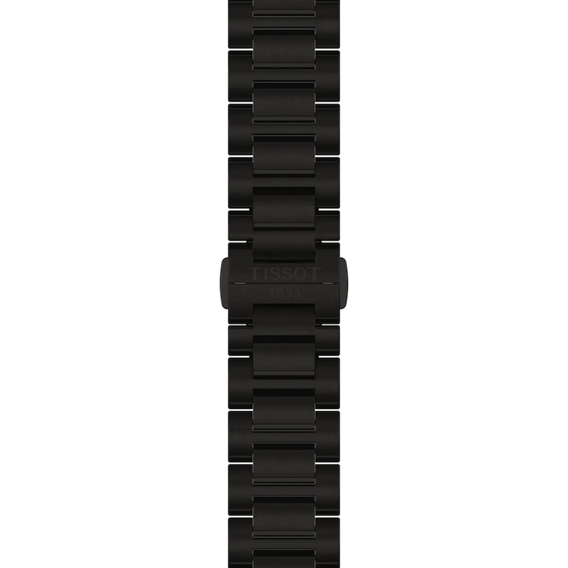 Main Image 4 of Tissot PRC100 39mm Solar Black PVD Bracelet Watch