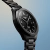 Thumbnail Image 7 of Tissot PRC100 39mm Solar Black PVD Bracelet Watch