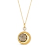Thumbnail Image 1 of Le Vian 14ct Yellow Gold 19" 0.80ct Diamond Moon Pendant Necklace