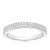 Thumbnail Image 1 of 14ct White Gold 0.33ct Diamond Pavé Eternity Ring