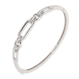 Lauren Ralph Lauren Sterling Silver Link Bangle
