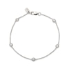 Thumbnail Image 1 of Lauren Ralph Lauren Sterling Silver & Crystal Bracelet