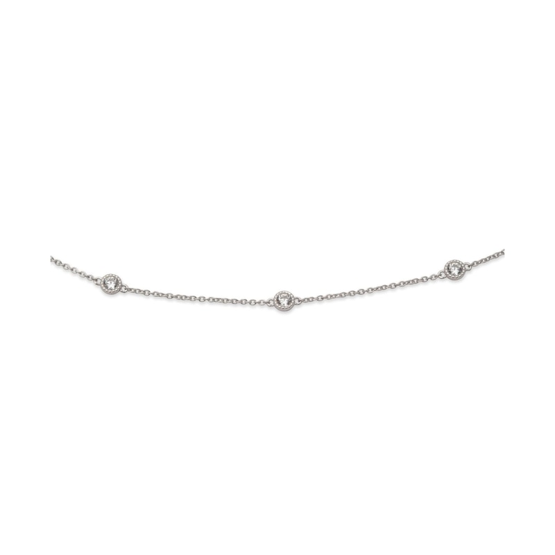 Main Image 2 of Lauren Ralph Lauren Sterling Silver & Crystal Bracelet