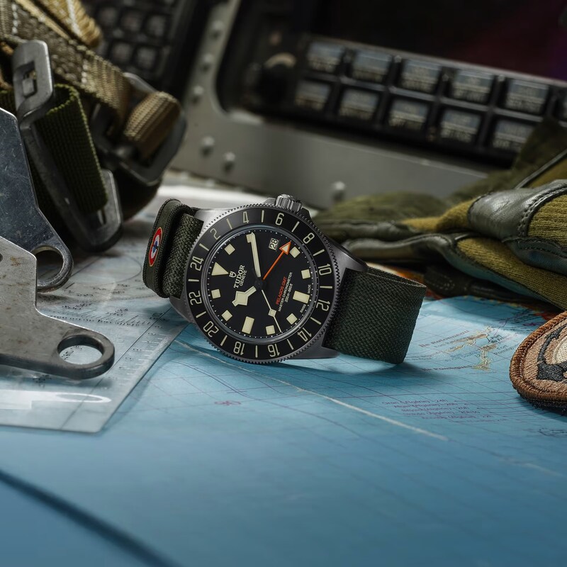 Main Image 4 of Tudor Pelagos FXD GMT Green Fabric Strap Watch