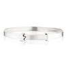 Thumbnail Image 1 of Children's Platinum Plated Sterling Silver Cubic Zirconia Expandable Bangle