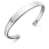 Thumbnail Image 1 of Sterling Silver-Tone Bangle Bracelet