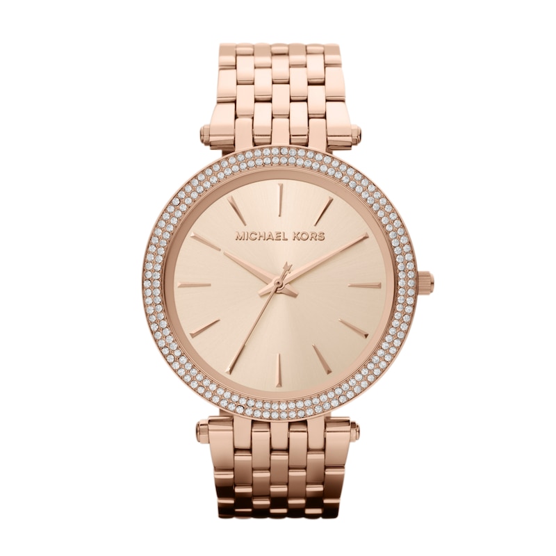 Michael Kors Darci Ladies' Rose Gold-Tone Watch