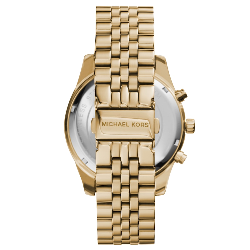 Michael Kors Lexington Men's Gold-Tone Bracelet Watch