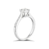 Thumbnail Image 1 of 9ct White Gold 0.33ct Total Diamond Solitaire Ring