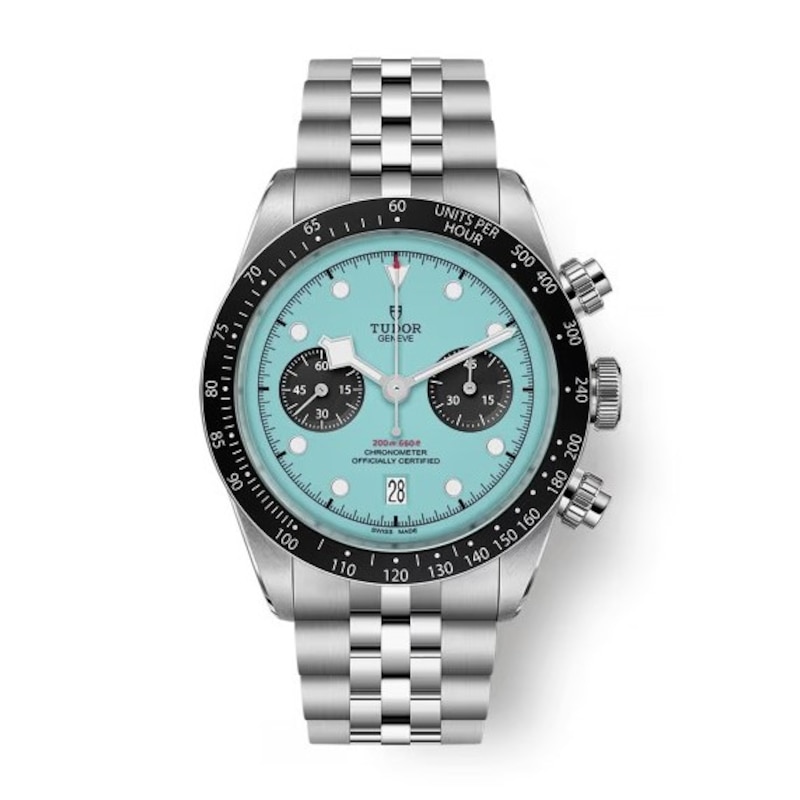 Main Image 1 of TUDOR Black Bay Chrono "Flamingo Blue" Bracelet Watch