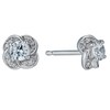 Thumbnail Image 0 of Sterling Silver Cubic Zirconia Flower Earrings