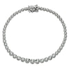 Thumbnail Image 0 of Sterling Silver 7.5 Inch Cubic Zirconia Tennis Bracelet