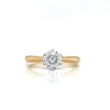 Thumbnail Image 6 of Engagement Ring Eternal Diamond 18ct Gold 0.66ct Total Solitaire Ring