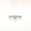 Thumbnail Image 6 of Engagement Ring Eternal Diamond 18ct White Gold 0.50ct Total Six Claw Ring