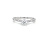 Thumbnail Image 7 of Engagement Ring Eternal Diamond 18ct White Gold 0.50ct Total Six Claw Ring