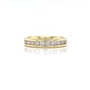 Thumbnail Image 4 of 18ct Yellow Gold Channel Set Eternity 0.50ct Diamond Ring