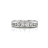 Thumbnail Image 4 of Platinum Channel Set Eternity 1ct Diamond Ring