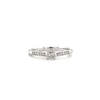 Thumbnail Image 4 of 9ct White Gold 0.25ct Diamond Total Solitaire Ring