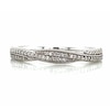 Thumbnail Image 5 of 9ct White Gold Twist Eternity 0.12ct Diamond Ring