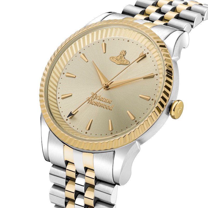Vivienne Westwood Seymour Ladies' Two-Tone Bracelet Watch