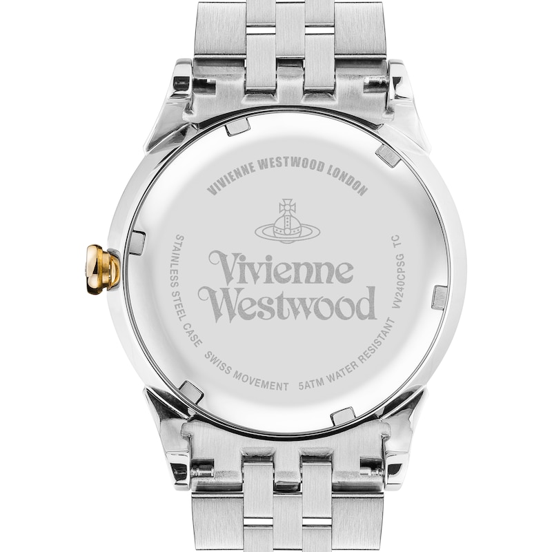 Vivienne Westwood Seymour Ladies' Two-Tone Bracelet Watch