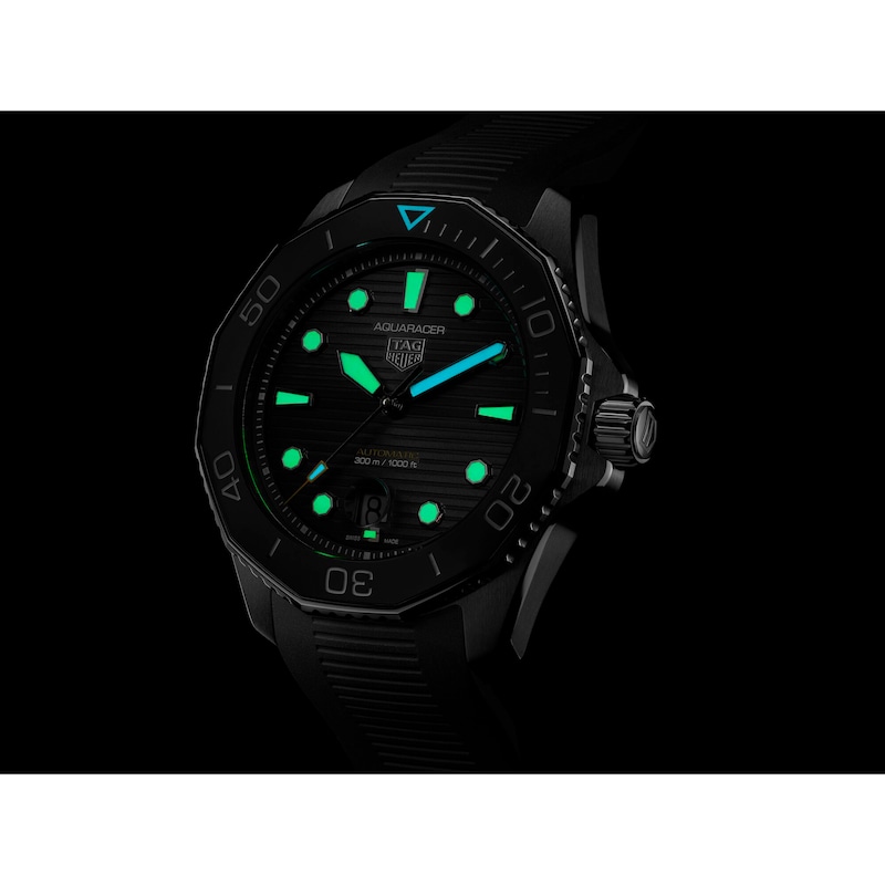 TAG Heuer Aquaracer Professional Black Strap Watch