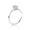 Thumbnail Image 1 of 14ct White Gold 0.50ct Diamond Four Claw Solitaire Ring