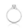 Thumbnail Image 2 of 14ct White Gold 0.50ct Diamond Four Claw Solitaire Ring