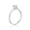 Thumbnail Image 1 of 14ct White Gold 0.33ct Diamond Four Claw Solitaire Ring
