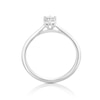 Thumbnail Image 2 of 14ct White Gold 0.25ct Diamond Six Claw Solitaire Ring